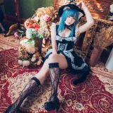 霜月shimo《Original Cat Witch》主题写真：14张全套美图
