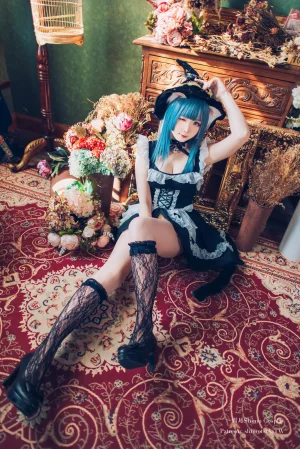 霜月shimo《Original Cat Witch》主题写真：14张全套美图
