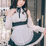 霜月shimo《女僕圖鑑 Shimo’s Maid Collection vol.02》主题写真：115张全套美图