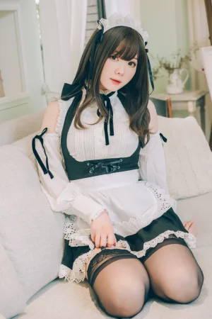 霜月shimo《女僕圖鑑 Shimo’s Maid Collection vol.02》主题写真：115张全套美图