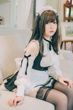 霜月shimo《女僕圖鑑 Shimo’s Maid Collection vol.02》主题写真：115张全套美图