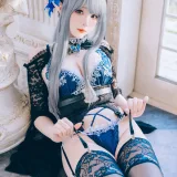 霜月shimo《Original Dark Elf》主题写真：16张全套美图