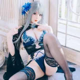 霜月shimo《Original Dark Elf》主题写真：16张全套美图