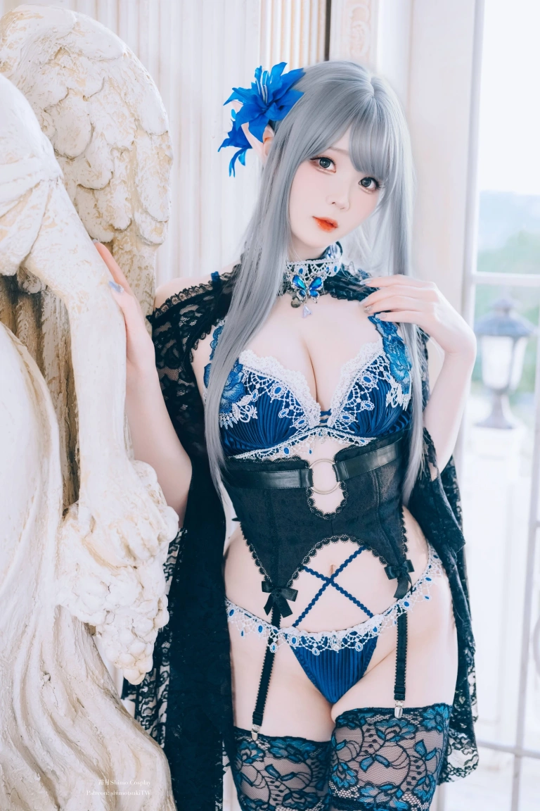 霜月shimo《Original Dark Elf》主题写真：16张全套美图
