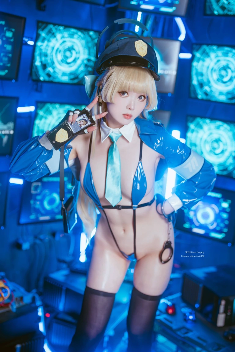 霜月shimo《Officer Toki 2025》主题写真：25张全套美图