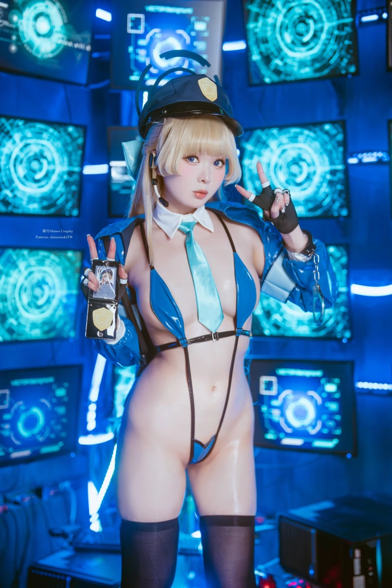 霜月shimo《Officer Toki 2025》主题写真：25张全套美图