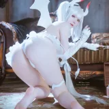 霜月shimo《Blanc Demon》主题写真：21张全套美图