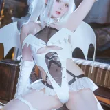 霜月shimo《Blanc Demon》主题写真：21张全套美图