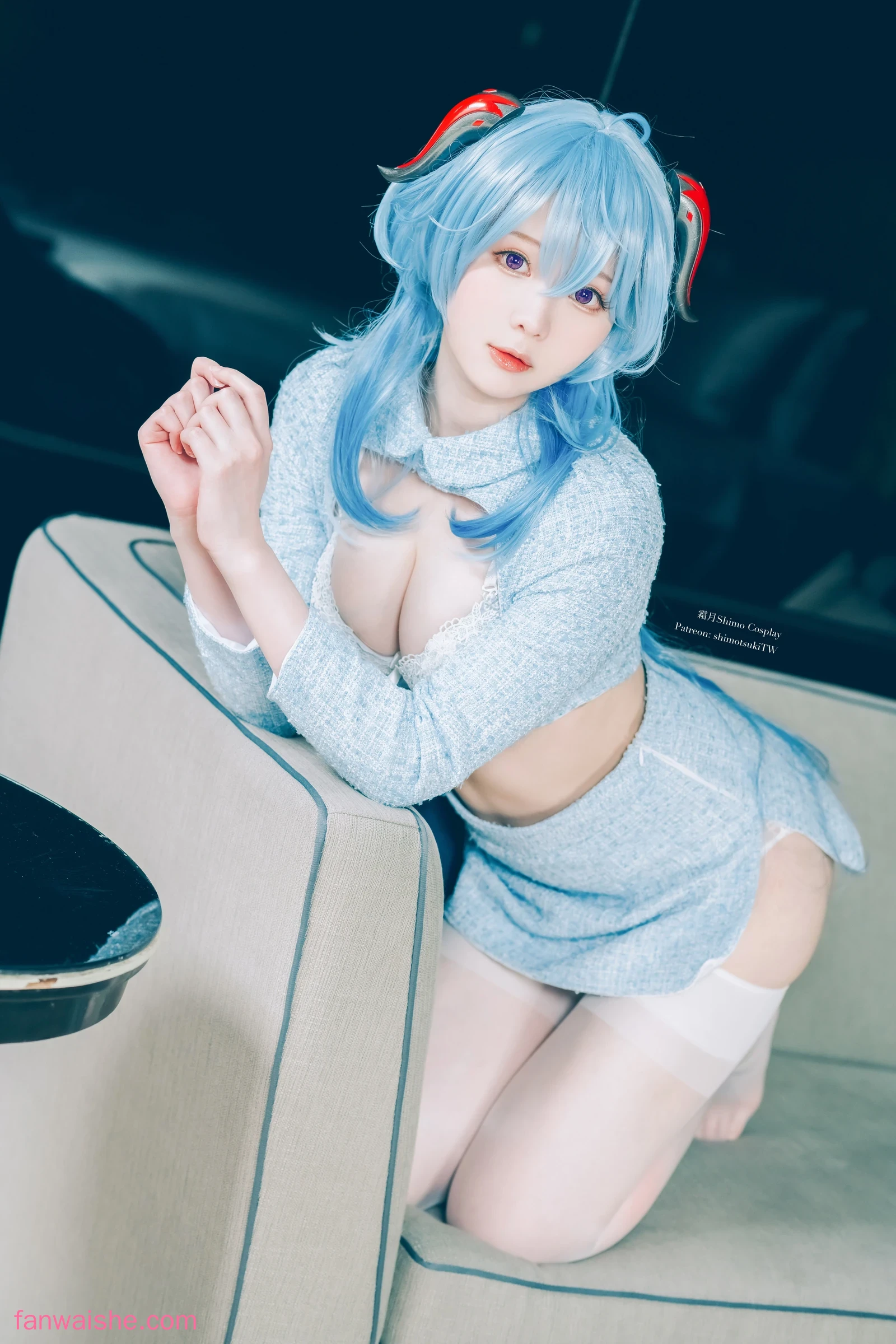 霜月shimo 霜月shimo NO.121 - Ganyu lingerie