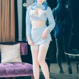 霜月shimo《Ganyu lingerie》主题写真：15张全套美图