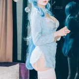 霜月shimo《Ganyu lingerie》主题写真：15张全套美图