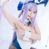 小空Sora《Nikke胜利女神 富克旺兔女郎》主题写真：28张全套美图，含4个视频