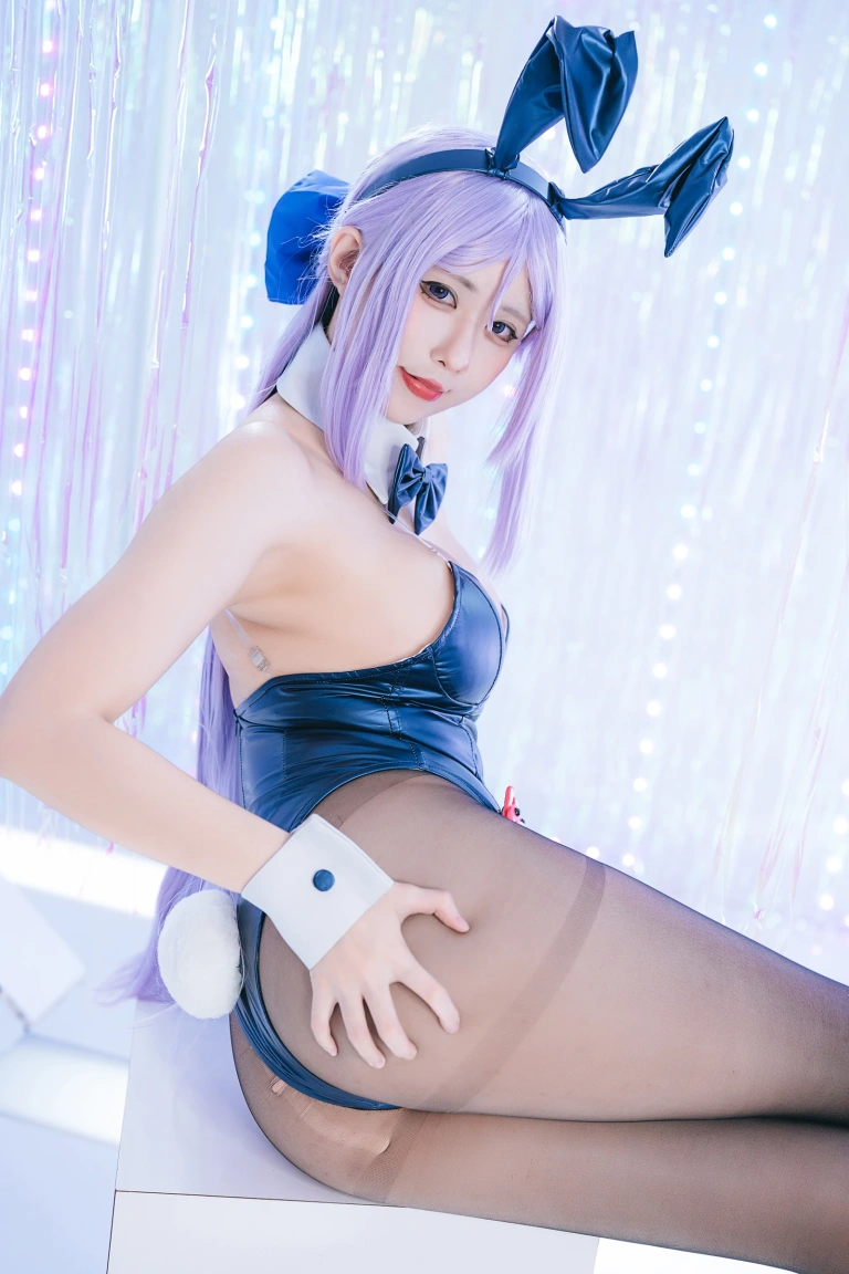 小空Sora《Nikke胜利女神 富克旺兔女郎》主题写真：28张全套美图，含4个视频