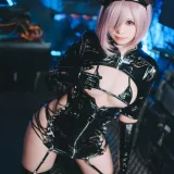 小空Sora《甘雨暗黑护士》主题写真：19张全套美图