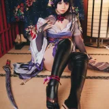 小空Sora《原神·雷电将军》主题写真：17张全套美图