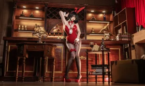 soso嗖嗖《大凤兔女郎》主题写真：40张全套美图