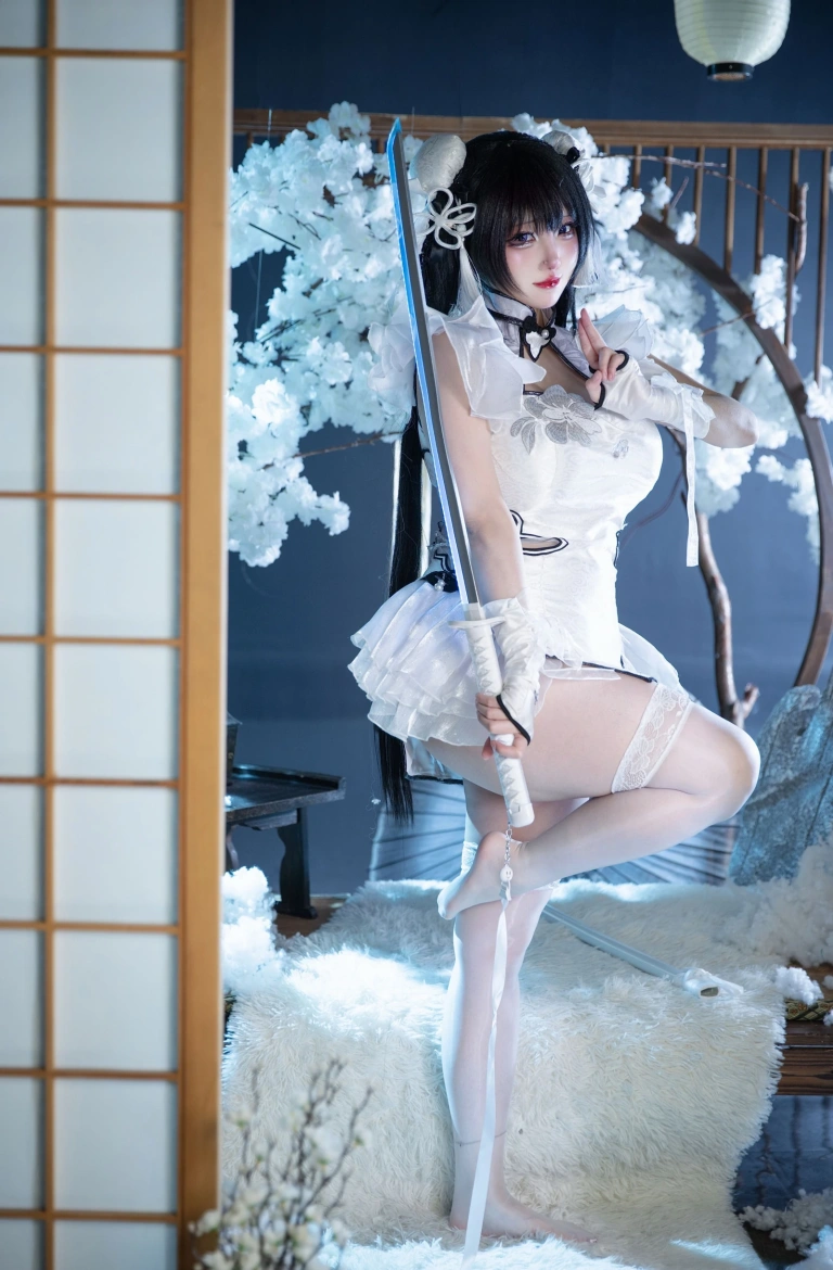 soso嗖嗖《殷紫萍 玉髓冰心》主题写真：57张全套美图