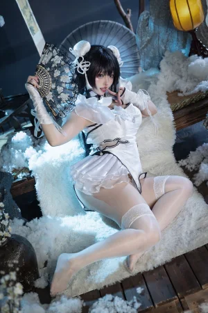 soso嗖嗖《殷紫萍 玉髓冰心》主题写真：57张全套美图