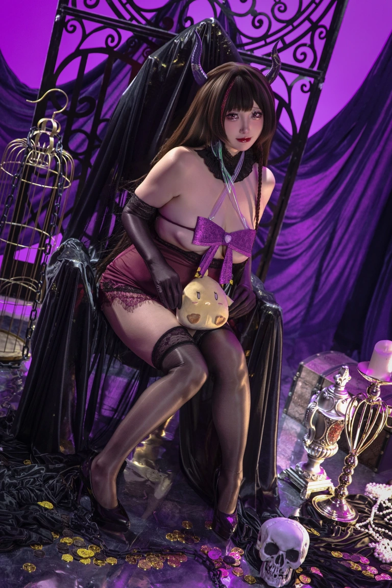 soso嗖嗖《安妮女王复仇号》主题写真：17张全套美图