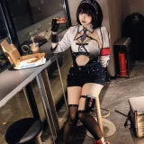 soso嗖嗖《外卖兔女郎》主题写真：17张全套美图