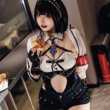 soso嗖嗖《外卖兔女郎》主题写真：17张全套美图