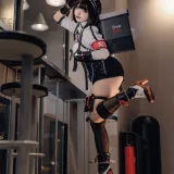 soso嗖嗖《外卖兔女郎》主题写真：17张全套美图