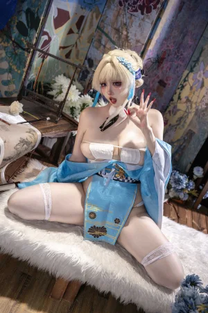 soso嗖嗖《飞鸟马时浴衣》主题写真：40张全套美图