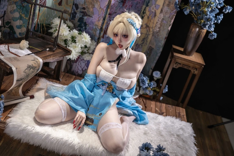 soso嗖嗖《飞鸟马时浴衣》主题写真：40张全套美图