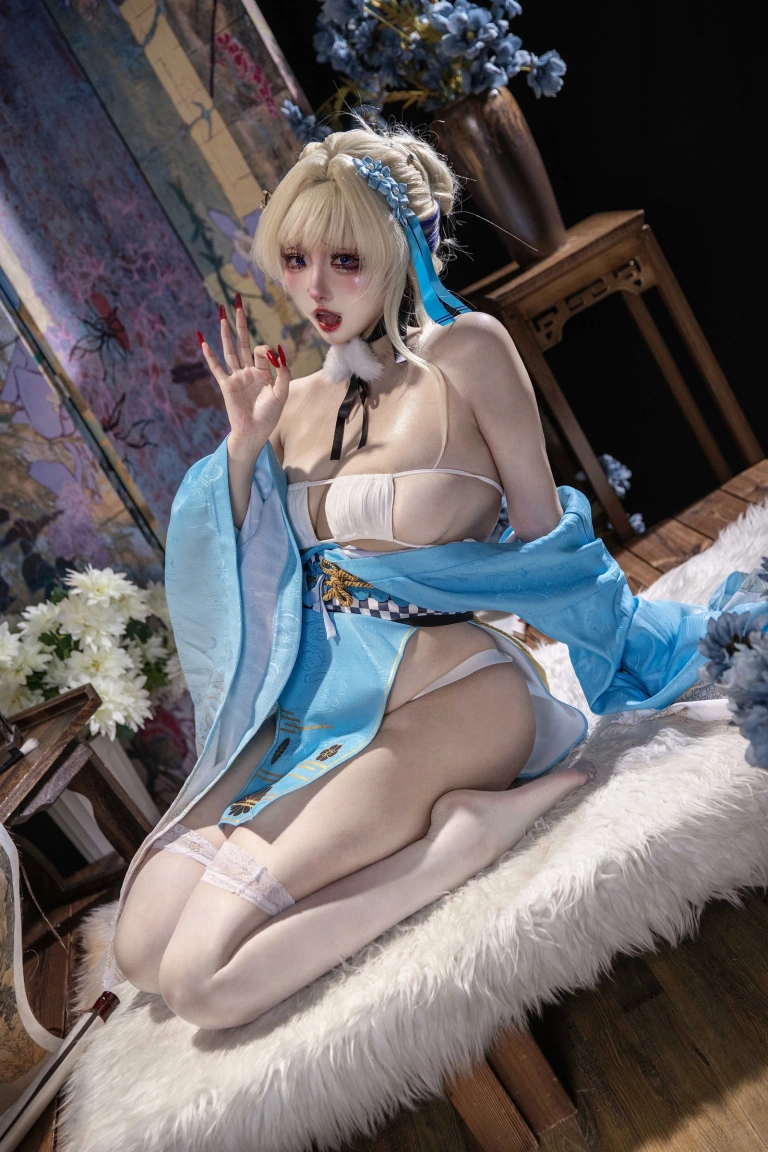 soso嗖嗖《飞鸟马时浴衣》主题写真：40张全套美图