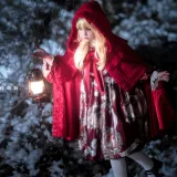 洛可ss《小红帽》主题写真：12张全套美图