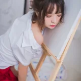 疯猫ss《VOL.01 制服写真集 画室JK》主题写真：23张全套美图