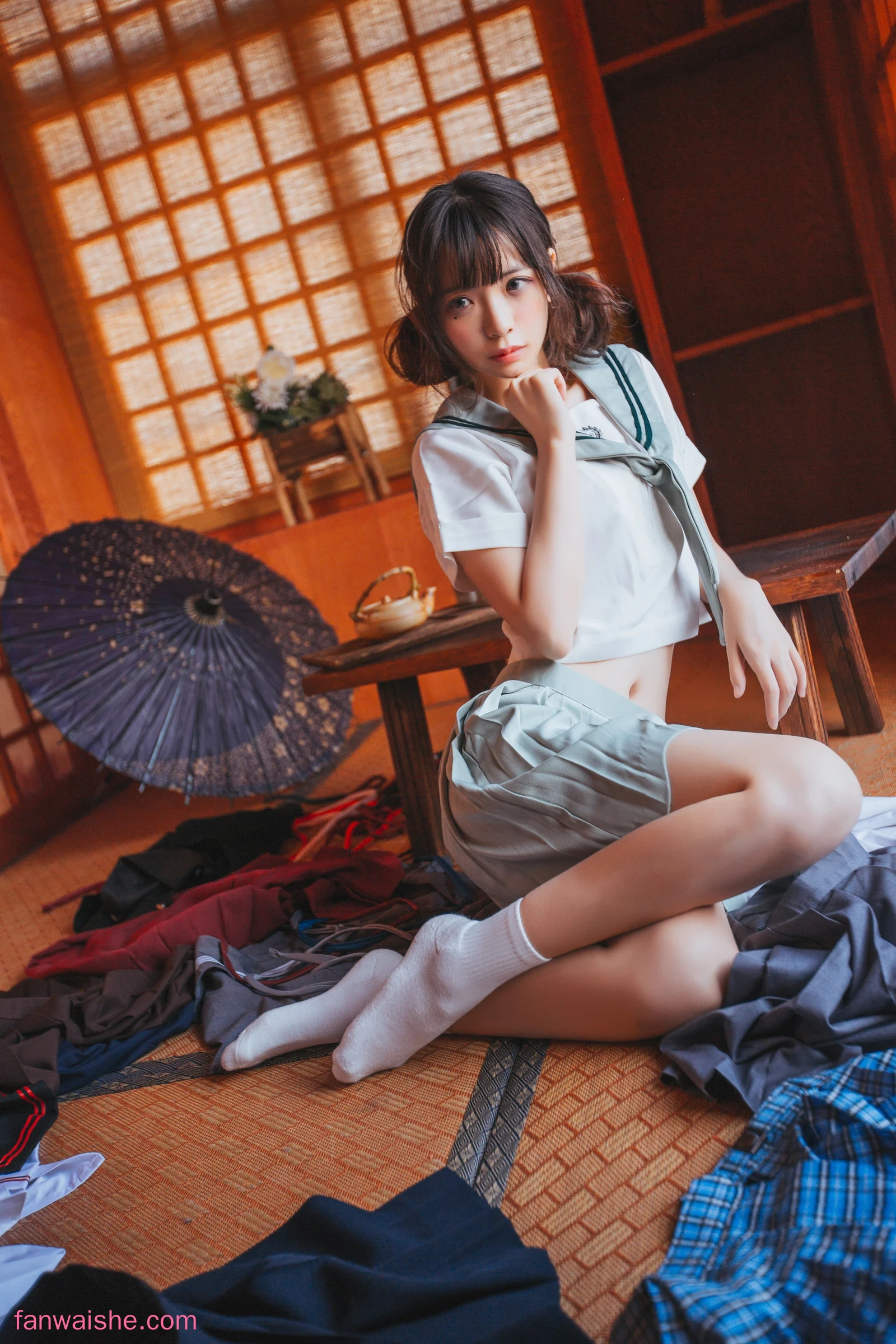 疯猫ss 疯猫ss NO.002 - VOL.01 制服写真集 日式JK