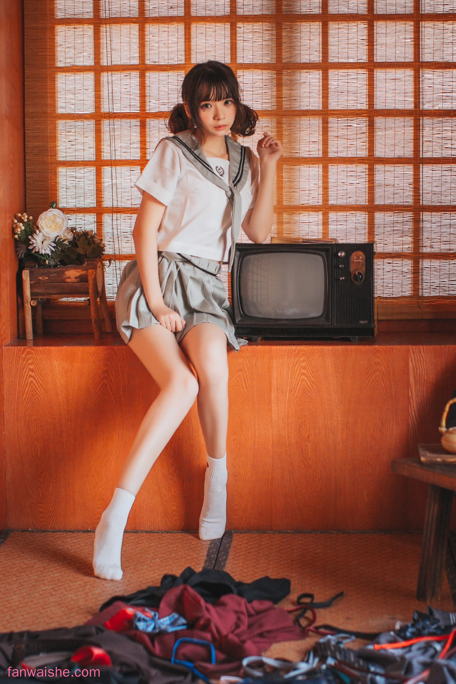 疯猫ss 疯猫ss NO.002 - VOL.01 制服写真集 日式JK