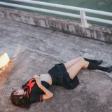 疯猫ss《VOL.01 制服写真集 室外JK》主题写真：18张全套美图
