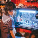 疯猫ss《VOL.02 制服写真集 暗黑JK（被囚禁的少女）》主题写真：16张全套美图