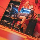 疯猫ss《VOL.02 制服写真集 暗黑JK（被囚禁的少女）》主题写真：16张全套美图