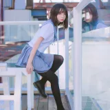 疯猫ss《VOL.02 制服写真集 海边》主题写真：15张全套美图