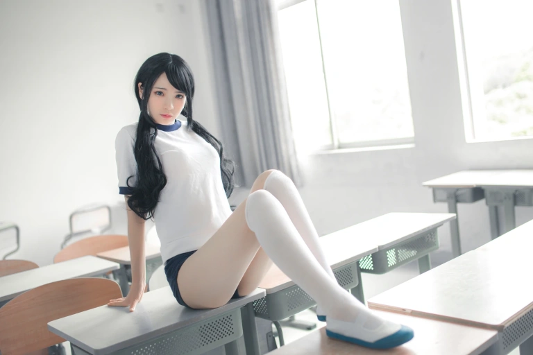 疯猫ss《VOL.02 制服写真集 体操服》主题写真：46张全套美图