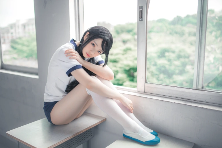 疯猫ss《VOL.02 制服写真集 体操服》主题写真：46张全套美图