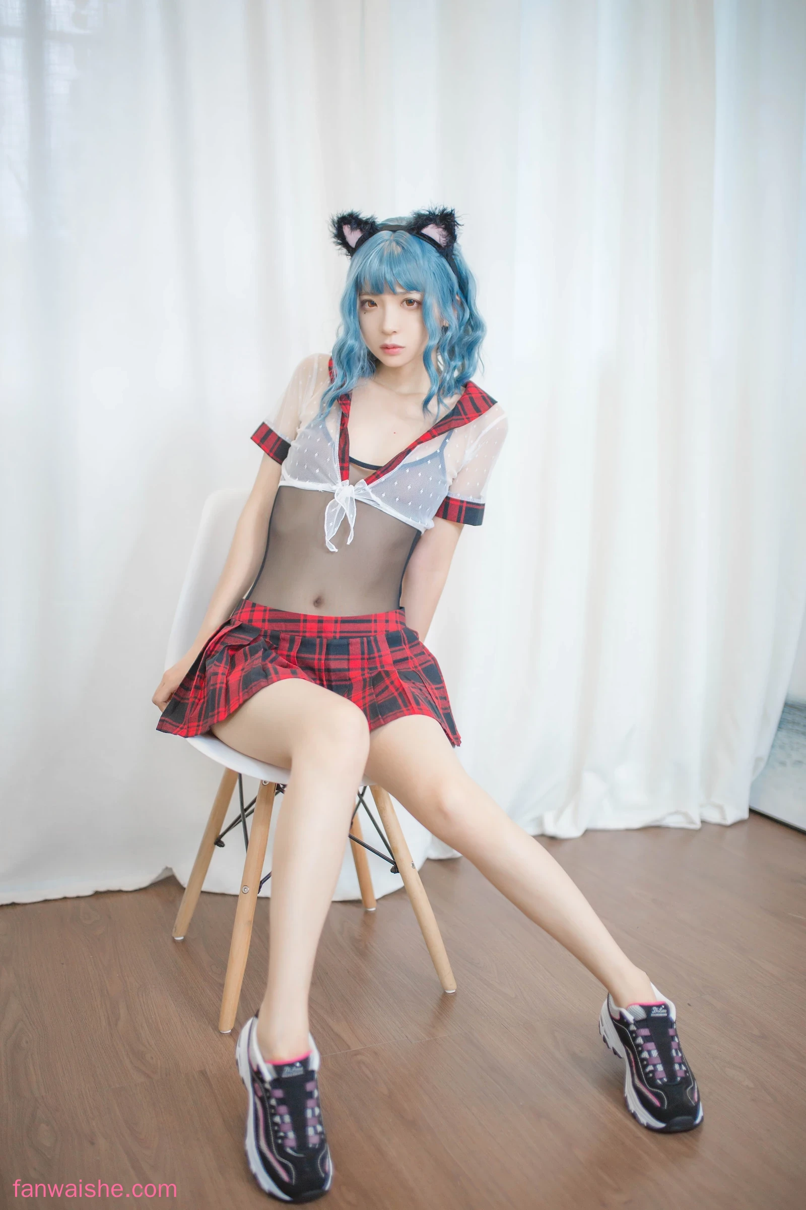 疯猫ss 疯猫ss NO.016 - VOL.05 个人写真集 蓝发