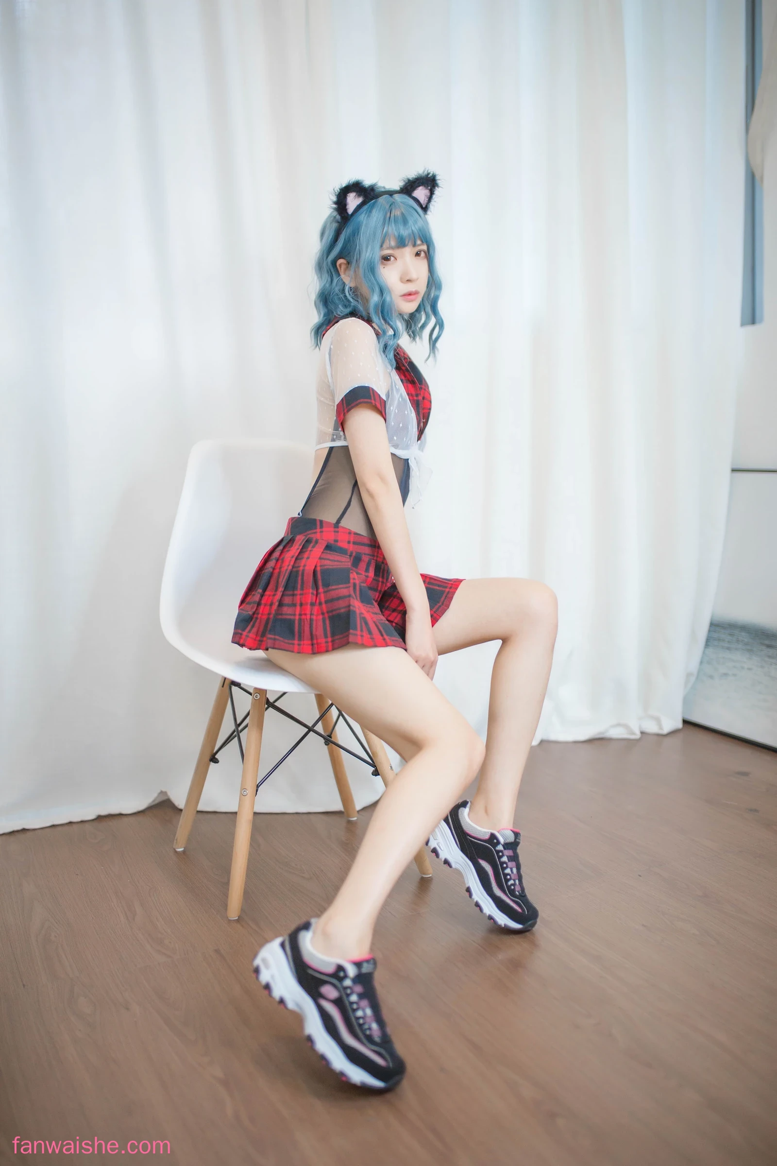 疯猫ss 疯猫ss NO.016 - VOL.05 个人写真集 蓝发