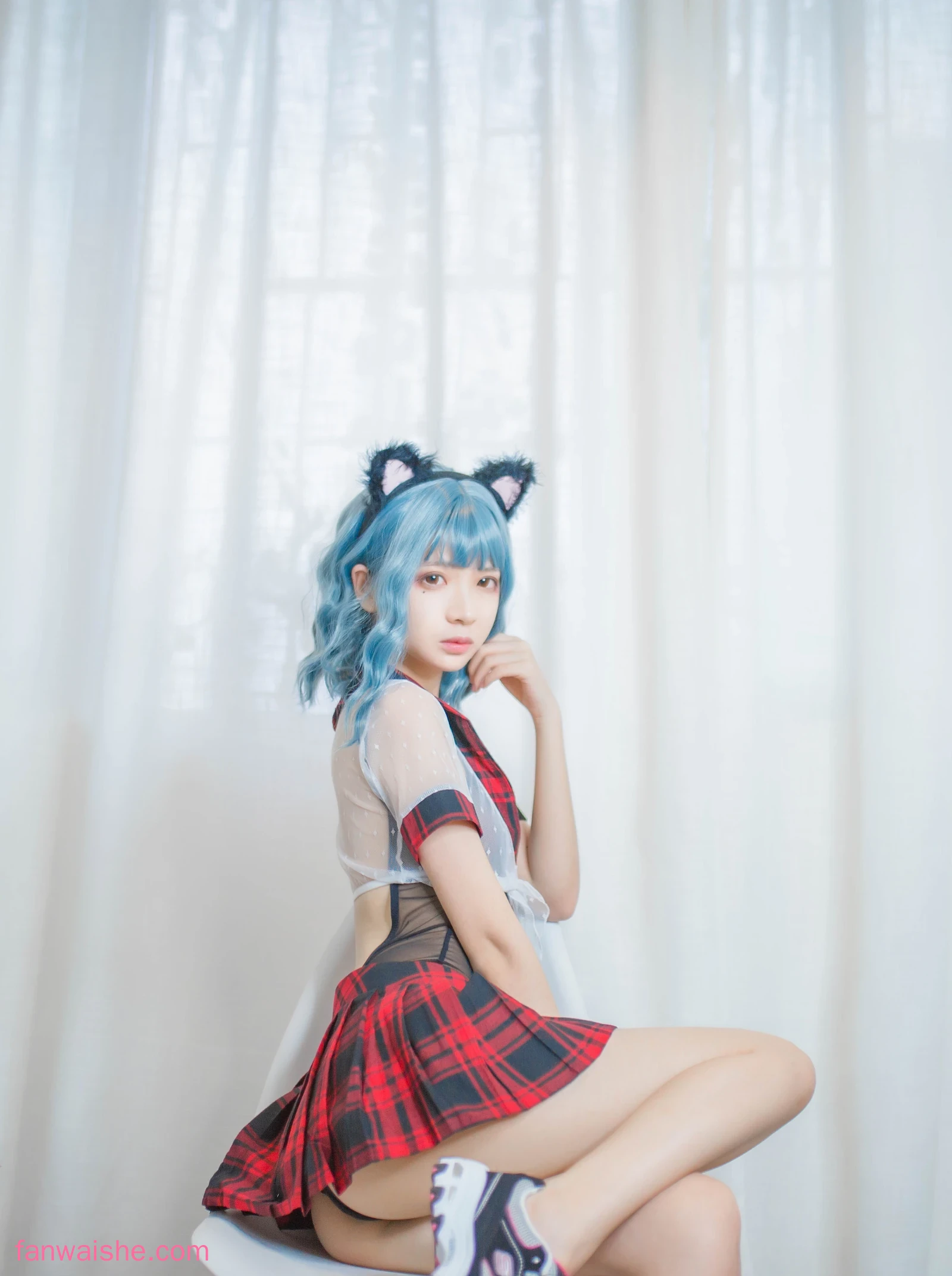 疯猫ss 疯猫ss NO.016 - VOL.05 个人写真集 蓝发