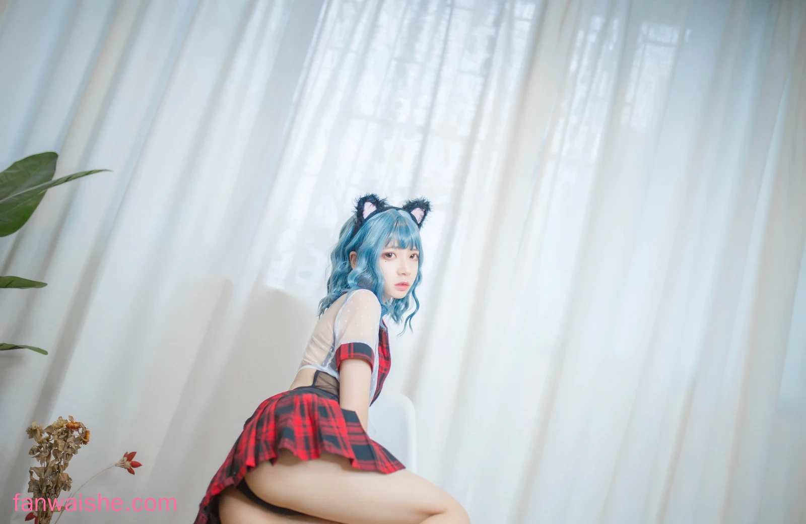 疯猫ss 疯猫ss NO.016 - VOL.05 个人写真集 蓝发