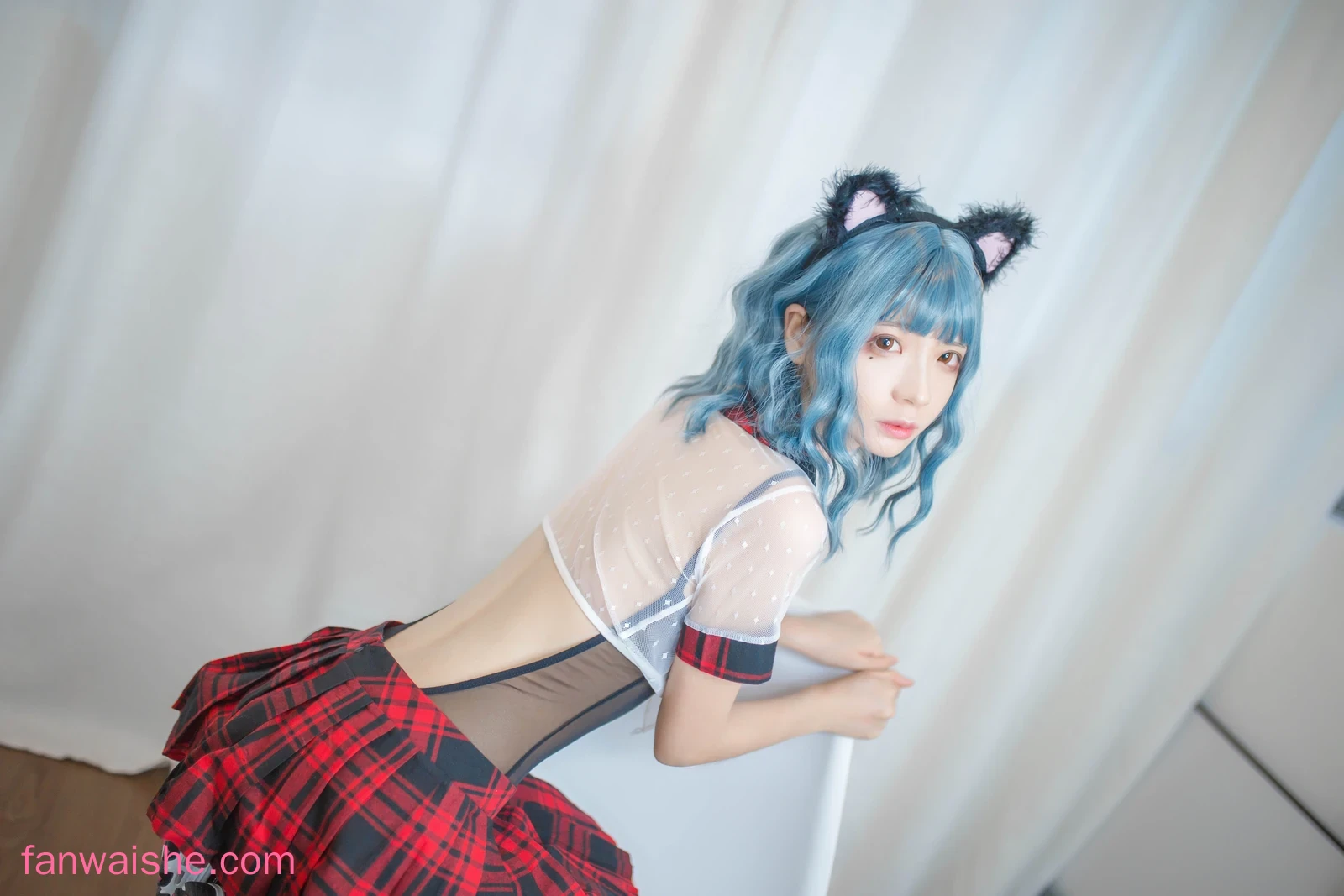 疯猫ss 疯猫ss NO.016 - VOL.05 个人写真集 蓝发