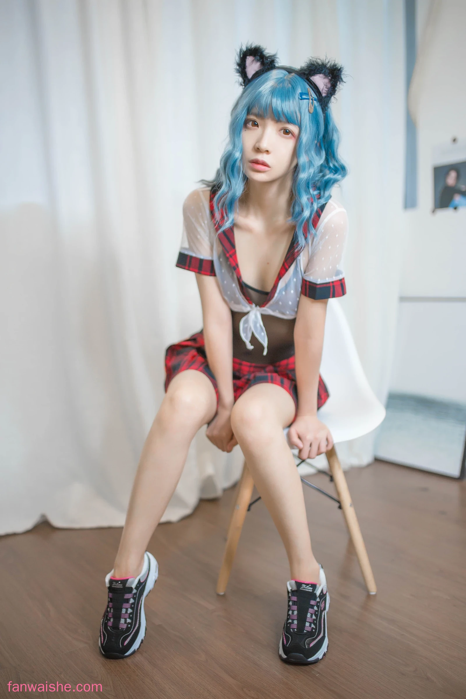 疯猫ss 疯猫ss NO.016 - VOL.05 个人写真集 蓝发