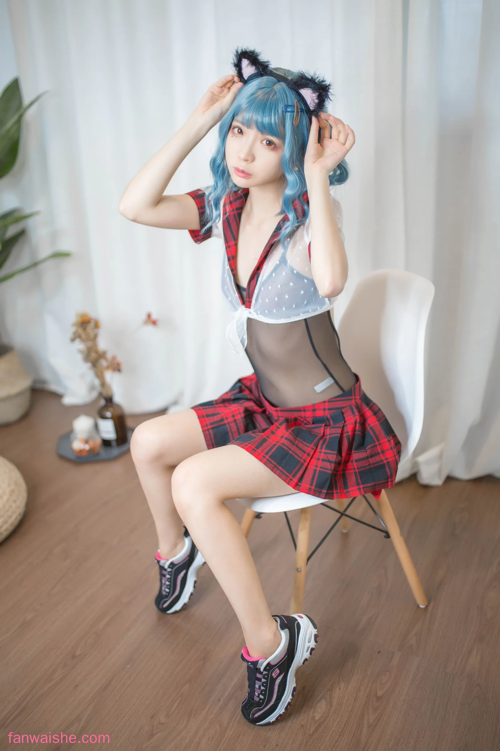 疯猫ss 疯猫ss NO.016 - VOL.05 个人写真集 蓝发