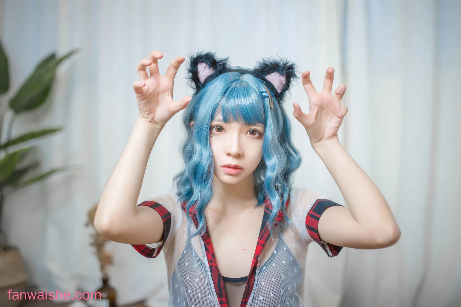 疯猫ss 疯猫ss NO.016 - VOL.05 个人写真集 蓝发