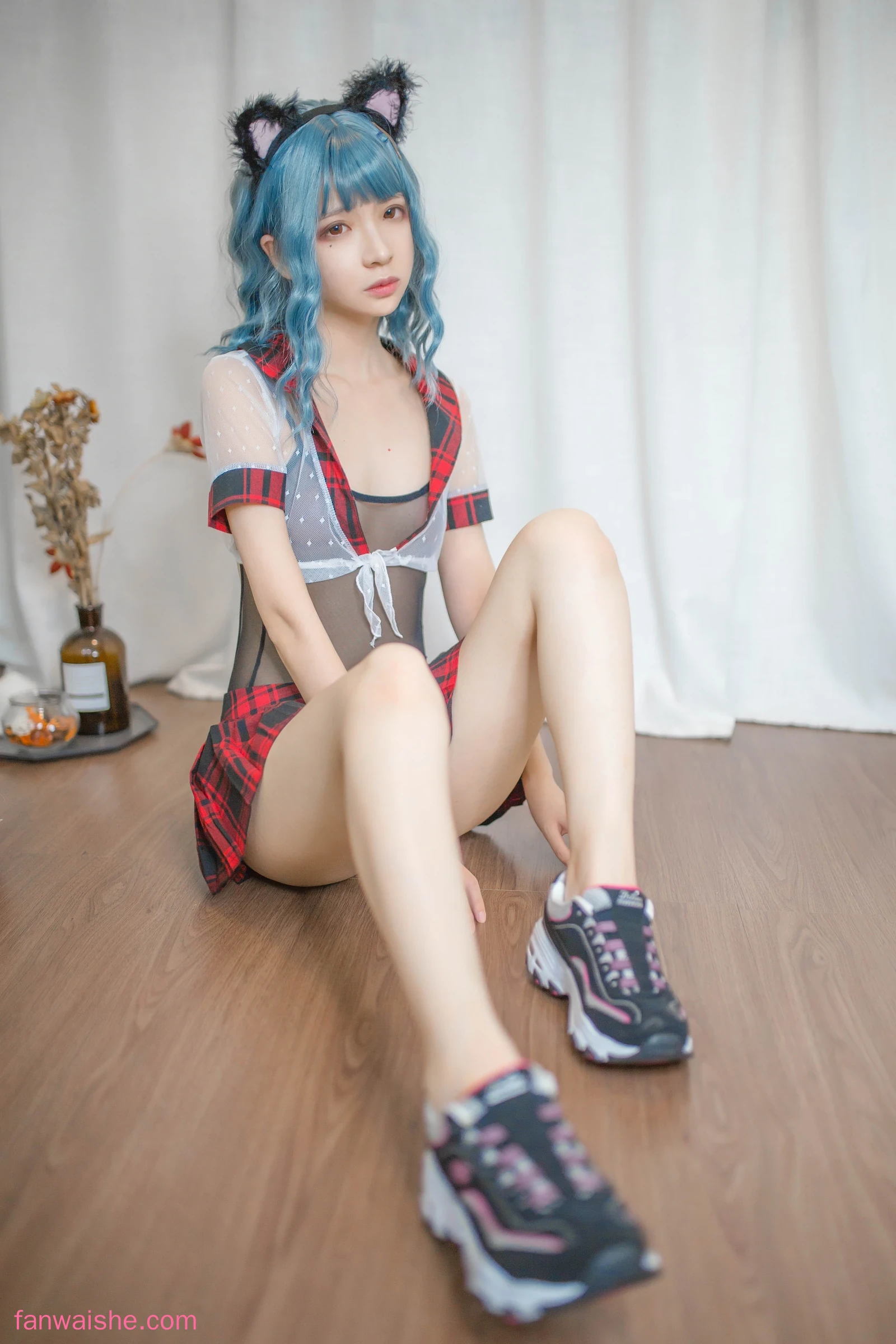 疯猫ss 疯猫ss NO.016 - VOL.05 个人写真集 蓝发