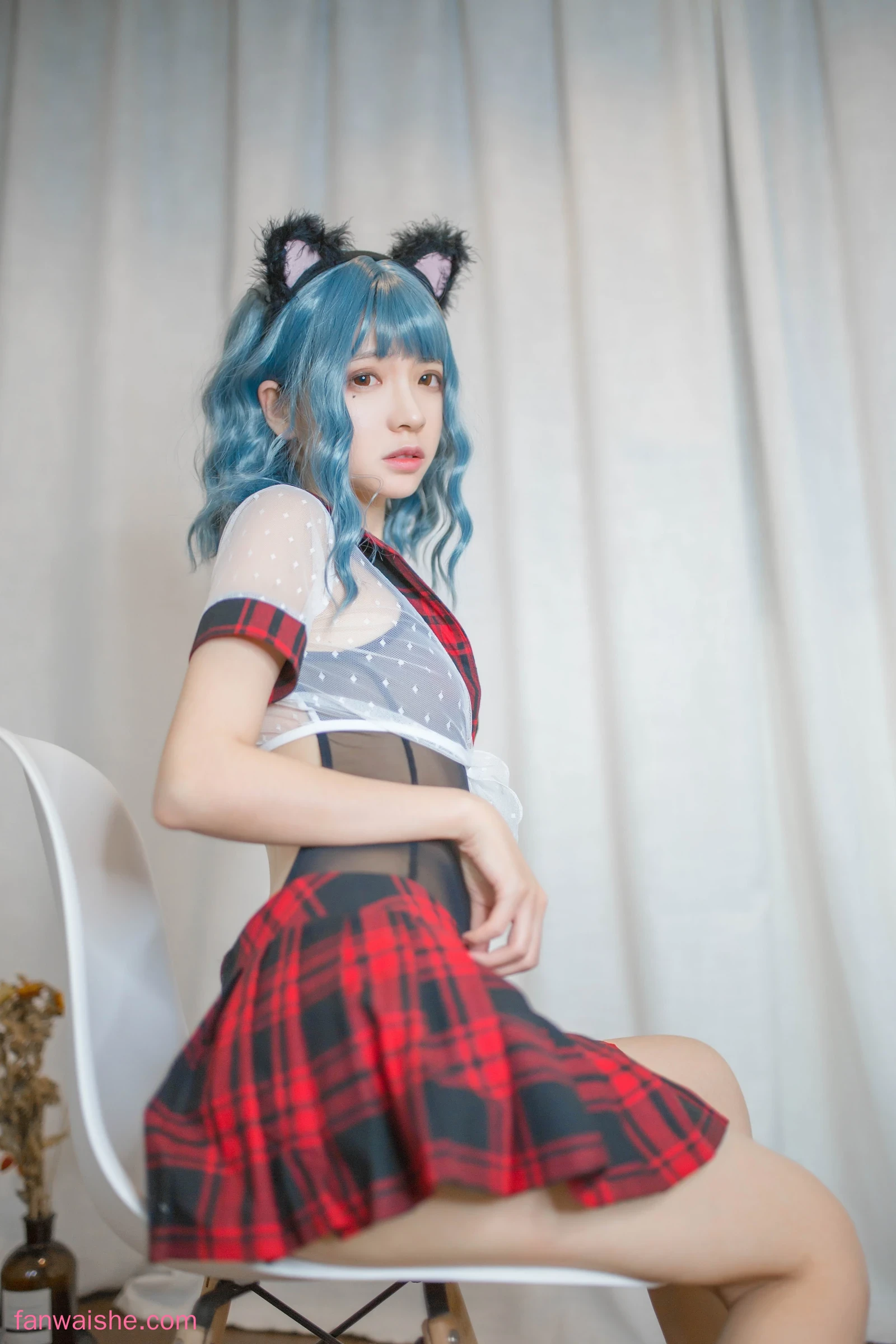 疯猫ss 疯猫ss NO.016 - VOL.05 个人写真集 蓝发