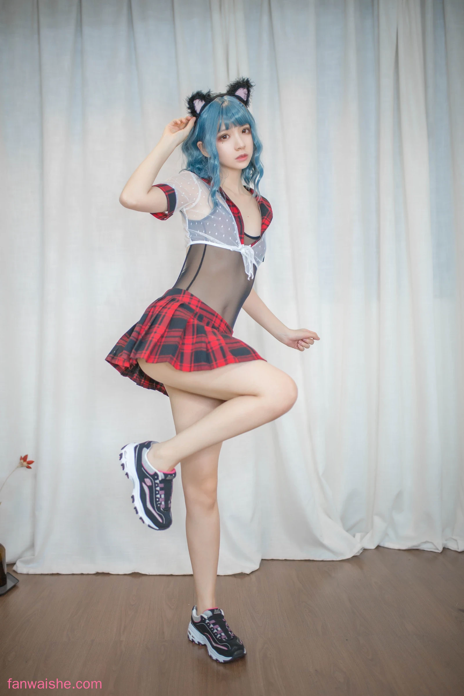 疯猫ss 疯猫ss NO.016 - VOL.05 个人写真集 蓝发